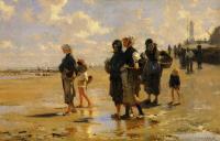 Sargent, John Singer - The Oyster Gatherers of Cancale